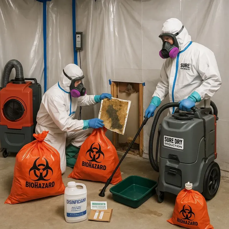 Contaminated Water Handling Protocols process in Towson, MD