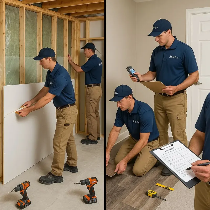 Repairs and Reconstruction process in Towson, MD