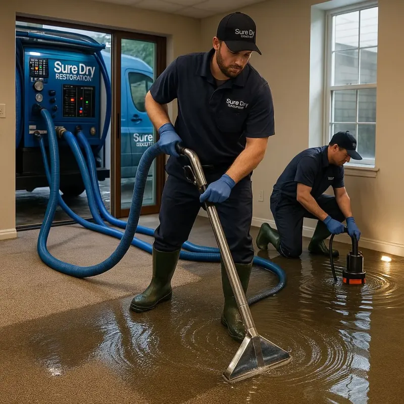 Water Extraction and Removal process in Towson, MD